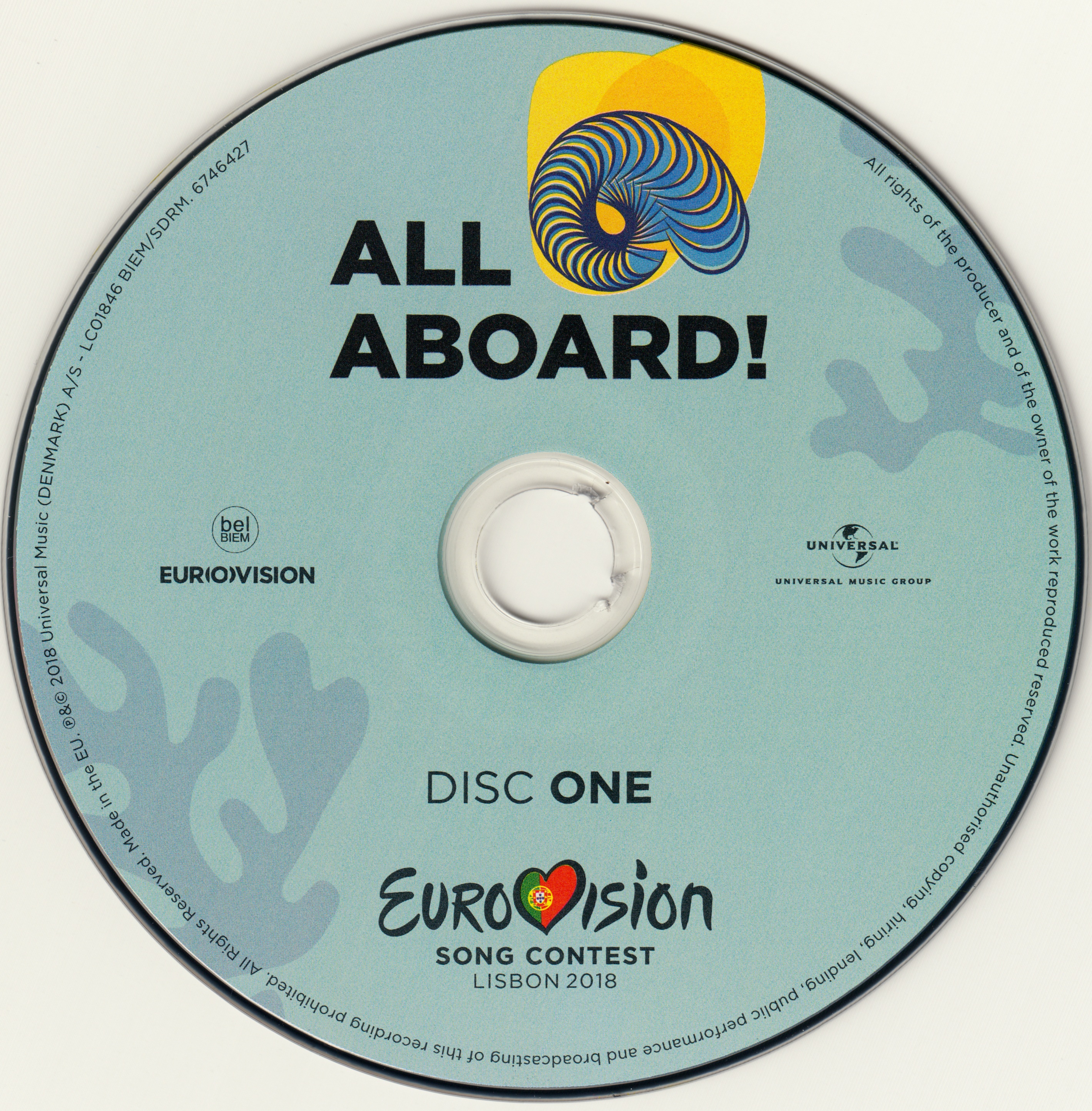 Eurovision Song Contest 2018; Lisbon all Aboard : CD2